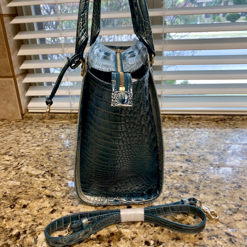 NWT Brahmin Aubree Petrol Ombre Melbourne - Picture 5 of 8